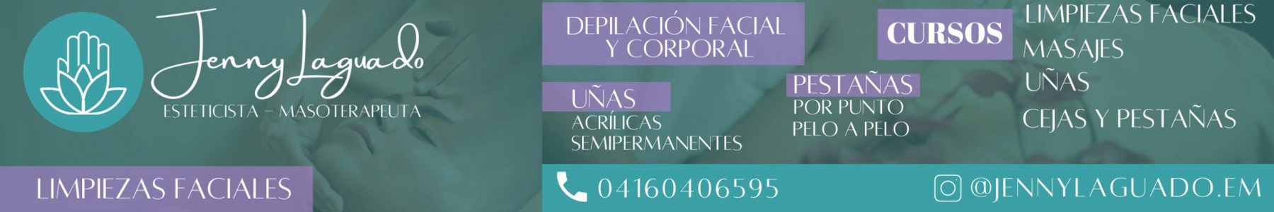 servicio estética facial y corporal, uñas, pestañas, maracay