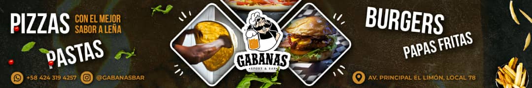 gabanas sport & bar pizzas pastas burgers papas fritas